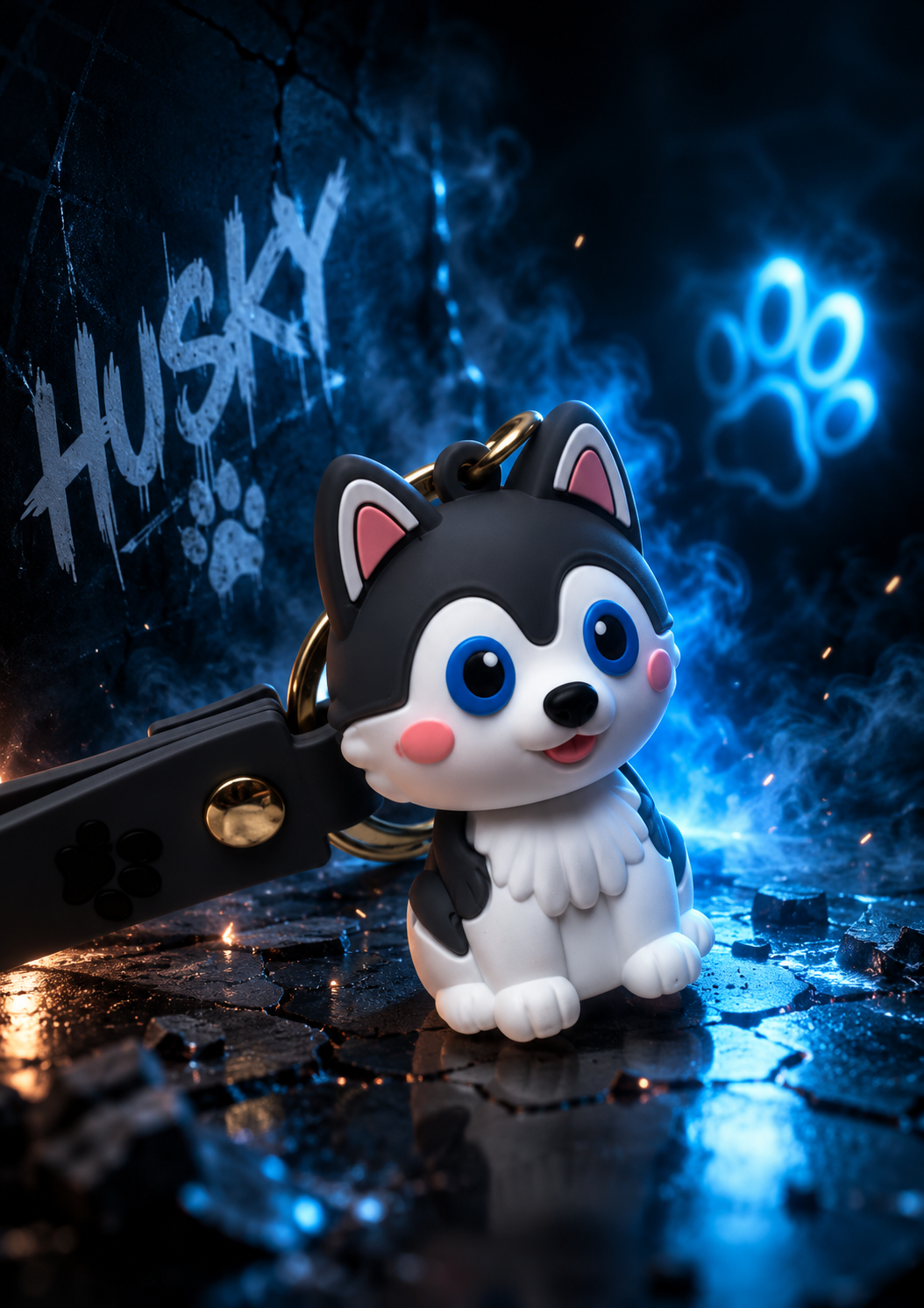 Husky keychain.