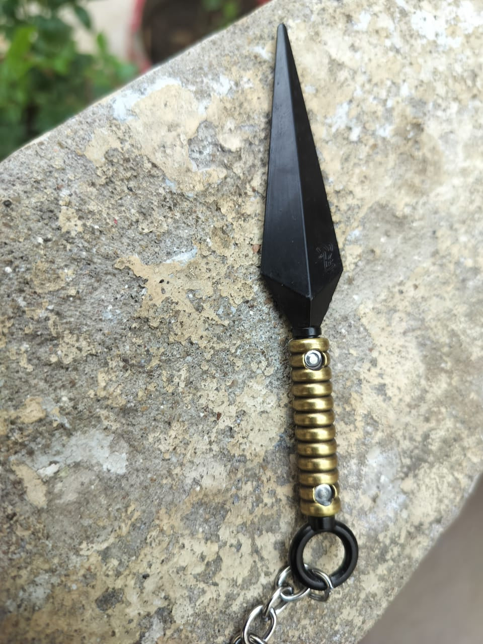 Naruto Black Kunai Keychain,