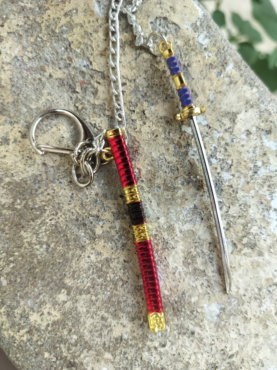 Anime Mini Katana Sword Keychain