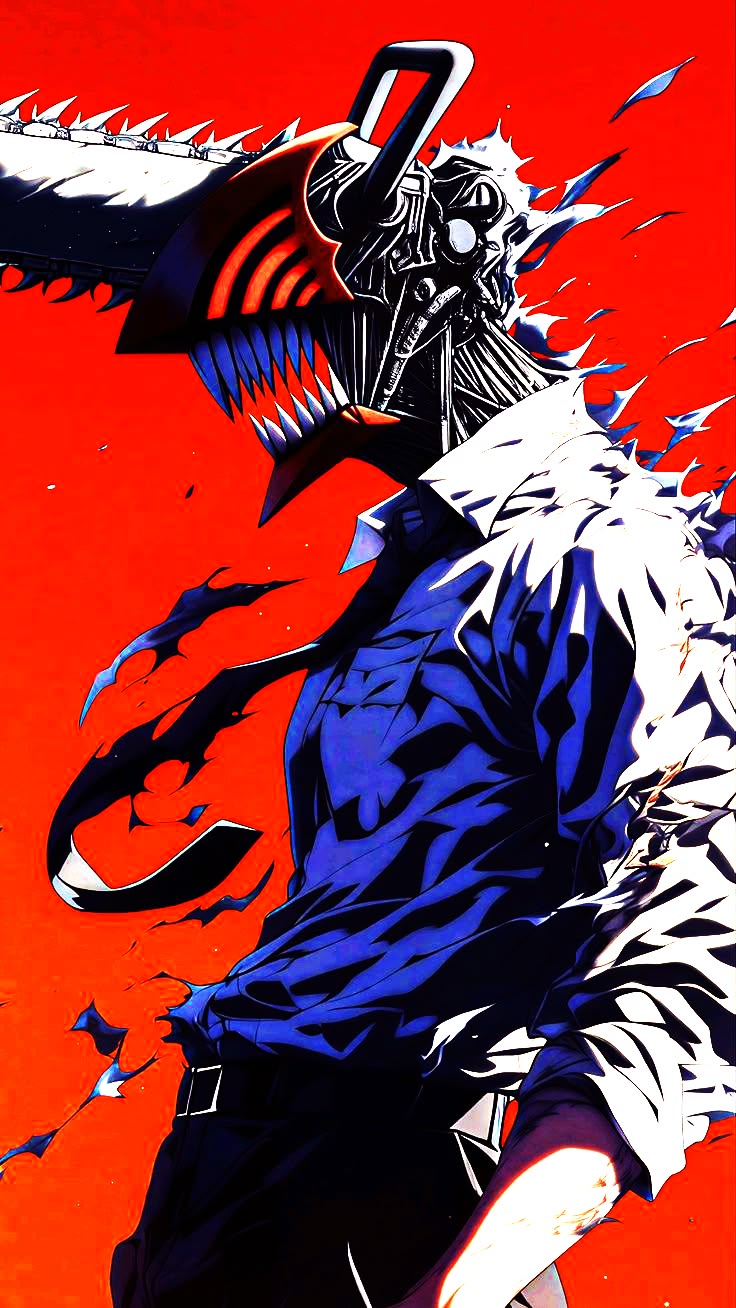 Chainsaw Man Anime Poster