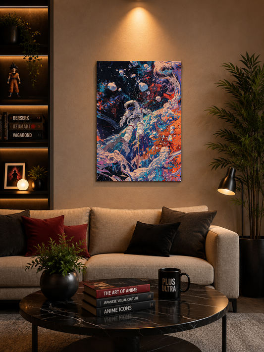 Astronaut Space Art Poster