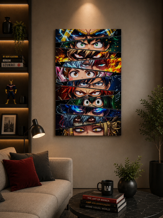 My Hero Academia Heroes Poster