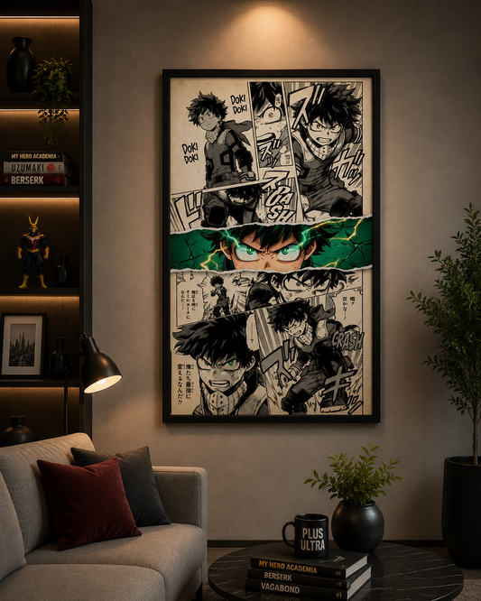 My Hero Academia Manga Poster