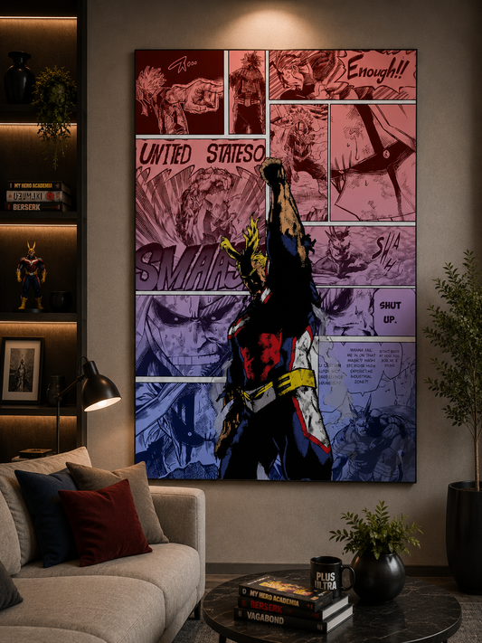 All Might poster
