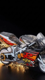Sparking Stunt Bike – Pull Back, Pop Wheelies & Ignite the Fun!