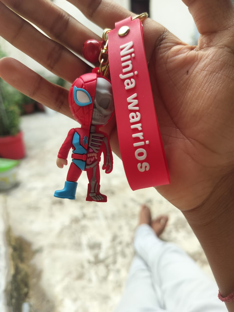 Spider-Man Ninja Warrior Keychain