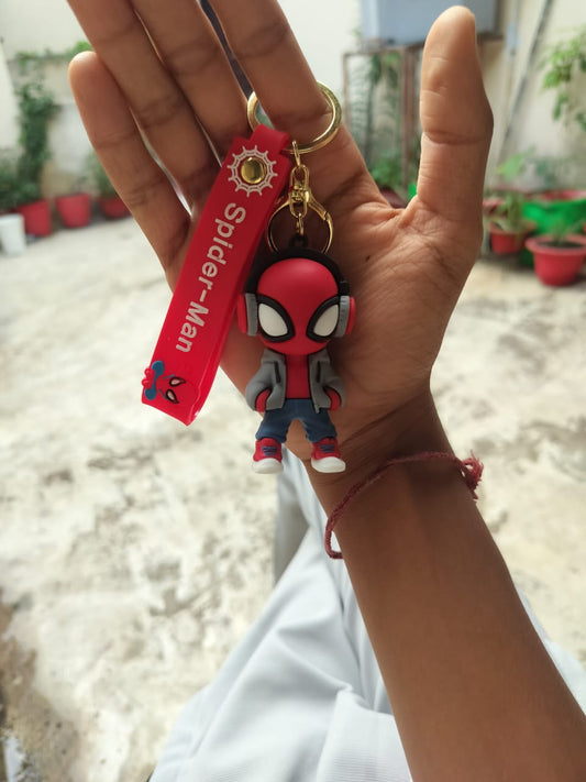 Spider-Man Cute Keychain